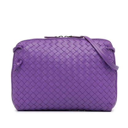 Luxury Bottega Veneta Intrecciato Nodini Crossbody (SHG-RyrbLt)