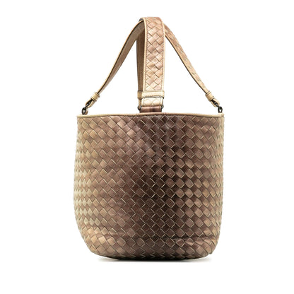 Luxury Bottega Veneta Intrecciato Nuance Bucket (SHG-NzXJNR)
