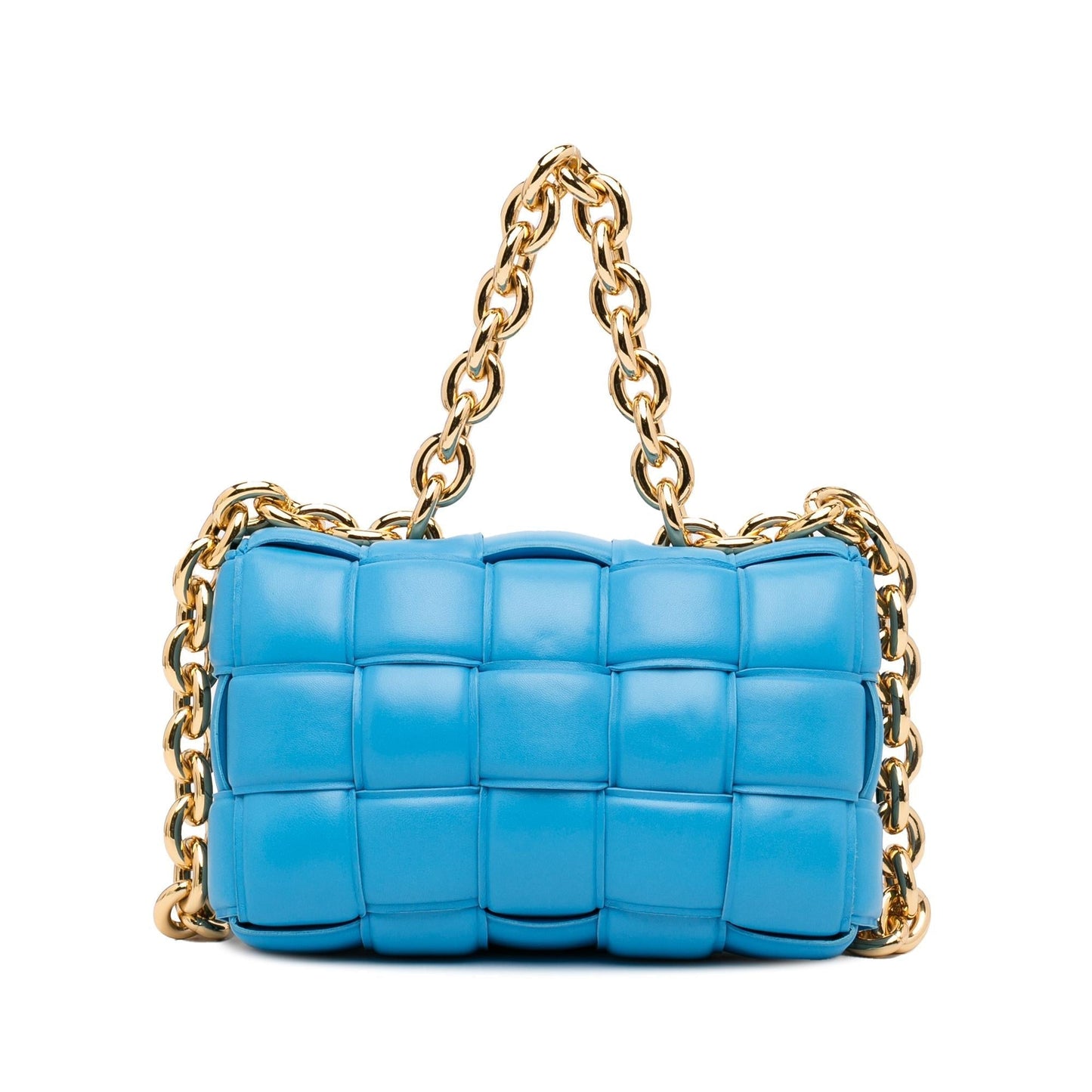 Luxury Bottega Veneta Intrecciato Padded Chain Cassette (SHG-diInnC)