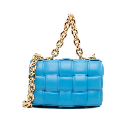 Luxury Bottega Veneta Intrecciato Padded Chain Cassette (SHG-diInnC)
