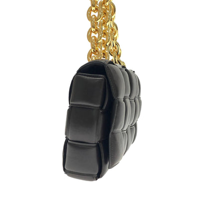 Luxury Bottega Veneta Intrecciato Padded Chain Cassette (SHG-VC5iAJ)