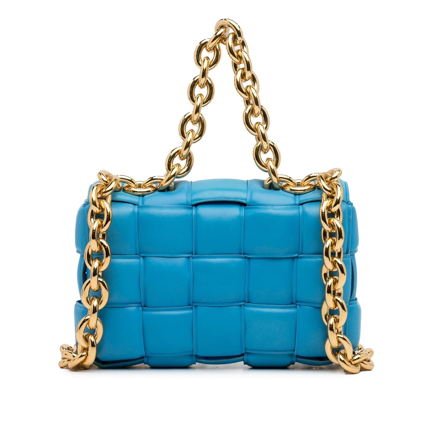 Luxury Bottega Veneta Intrecciato Padded Chain Cassette (SHG-wgXELF)