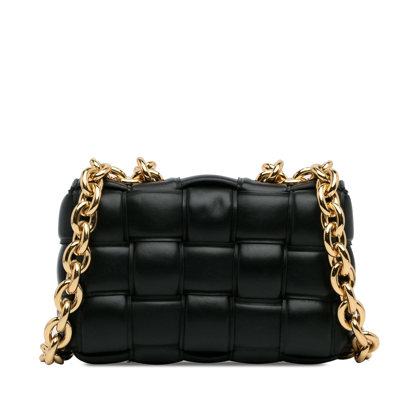 Luxury Bottega Veneta Intrecciato Padded Chain Cassette (SHG-MLGNZm)