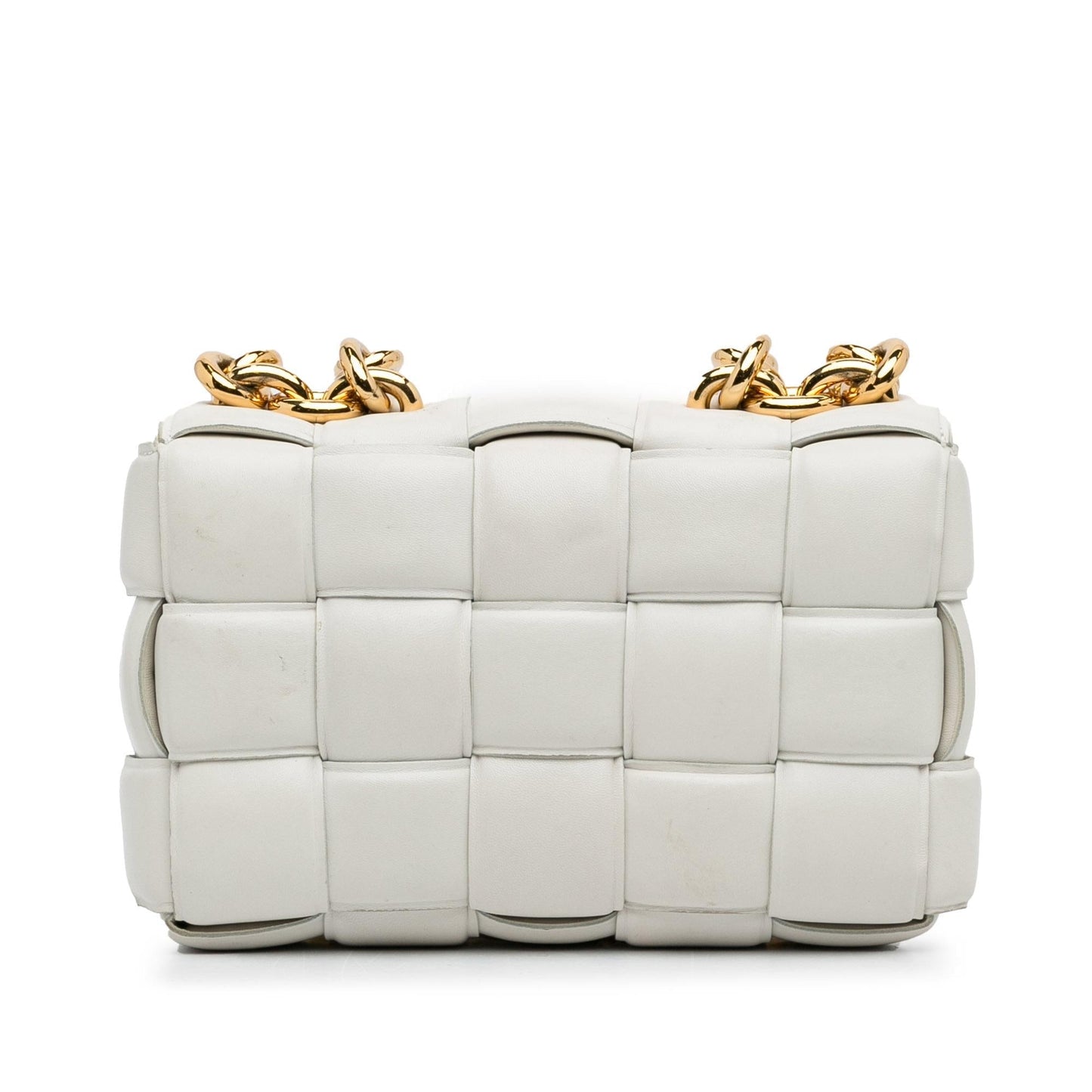 Luxury Bottega Veneta Intrecciato Padded Chain Cassette (SHG-KDOWag)