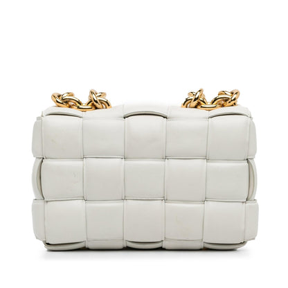 Luxury Bottega Veneta Intrecciato Padded Chain Cassette (SHG-KDOWag)