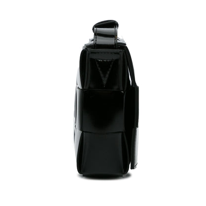 Luxury Bottega Veneta Intrecciato Patent Cassette (SHG-w1334a)
