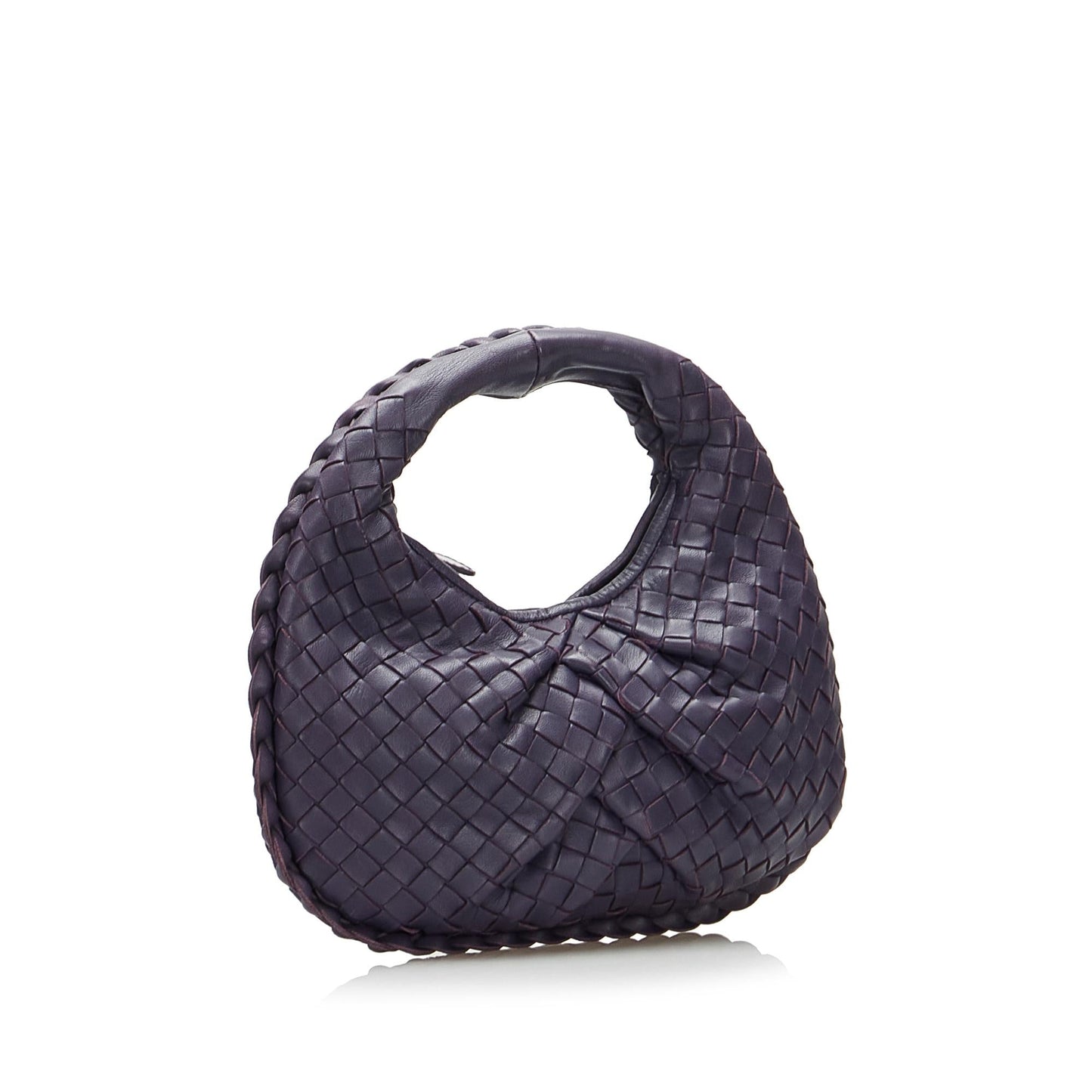 Luxury Bottega Veneta Intrecciato Pleated Mini Veneta (SHG-KAEk1E)