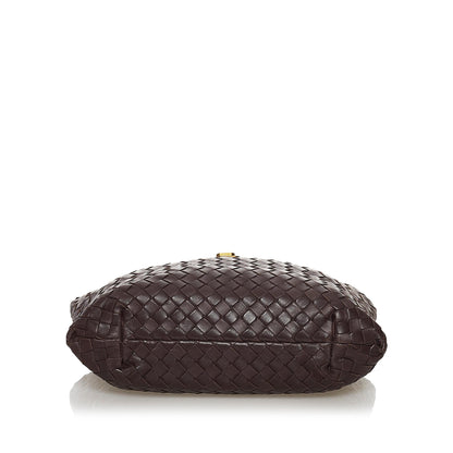 Luxury Bottega Veneta Intrecciato Roma Leather Handbag (SHG-32394)