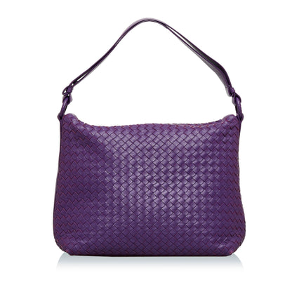 Luxury Bottega Veneta Intrecciato Shoulder Bag (SHG-TIVI8V)