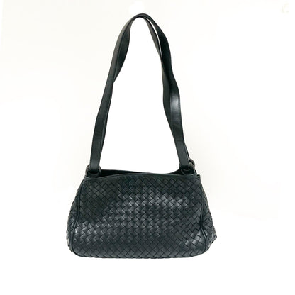 Luxury Bottega Veneta Intrecciato Shoulder Bag (SHG-uns71U)