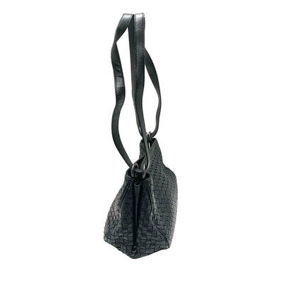 Luxury Bottega Veneta Intrecciato Shoulder Bag (SHG-uns71U)