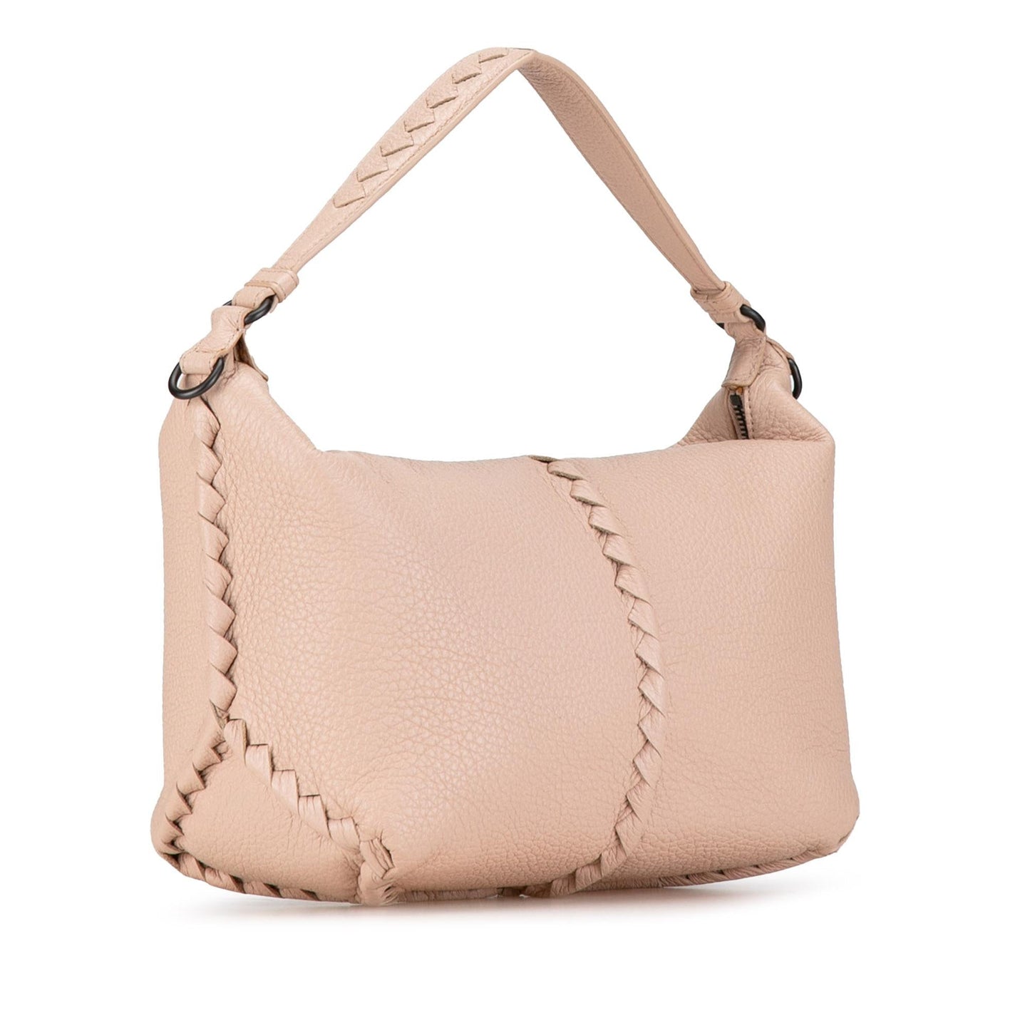 Luxury Bottega Veneta Intrecciato-Trimmed Cervo Satchel (SHG-nXWOHX)