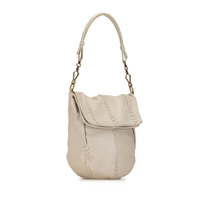 Luxury Bottega Veneta Intrecciato-Trimmed Hobo (SHG-Vjy100)