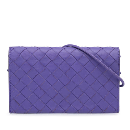 Luxury Bottega Veneta Intrecciato Wallet On Strap (SHG-Ar4xk5)