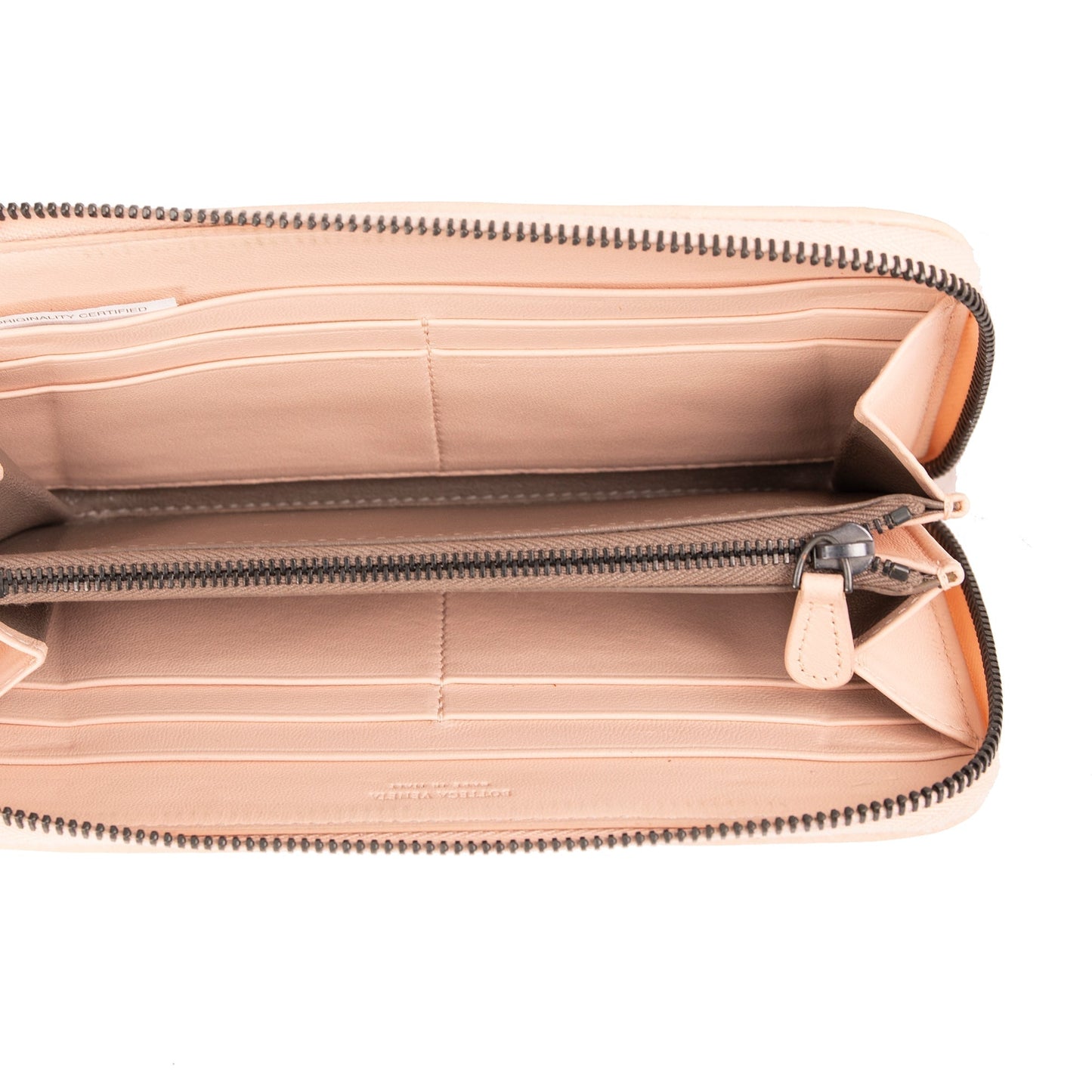 Bottega Veneta Intrecciato Zip Around Wallet