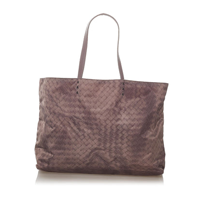 Luxury Bottega Veneta Intrecciolusion Nylon Tote Bag (SHG-27648)