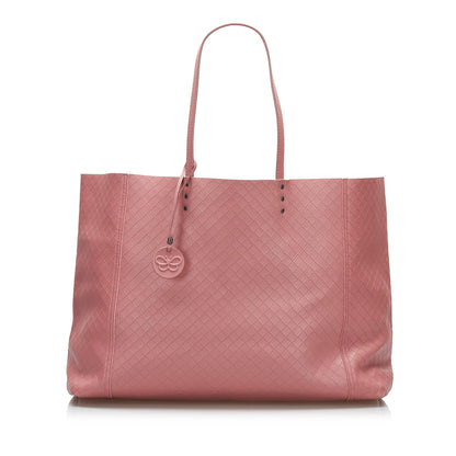 Luxury Bottega Veneta Intrecciomirage Butterfly Tote (SHG-qmR6FT)