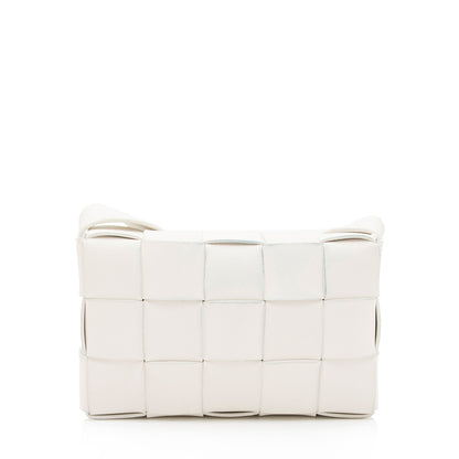 Luxury Bottega Veneta Lambskin Cassette Small Crossbody (SHF-auHh2S)