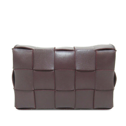 Luxury Bottega Veneta Lambskin Intrecciato Cassette (SHG-W9HA1Y)