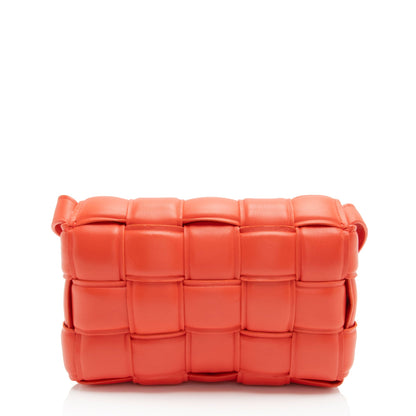 Luxury Bottega Veneta Puffed Lambskin Cassette Small Crossbody (SHF-ej7jDH)