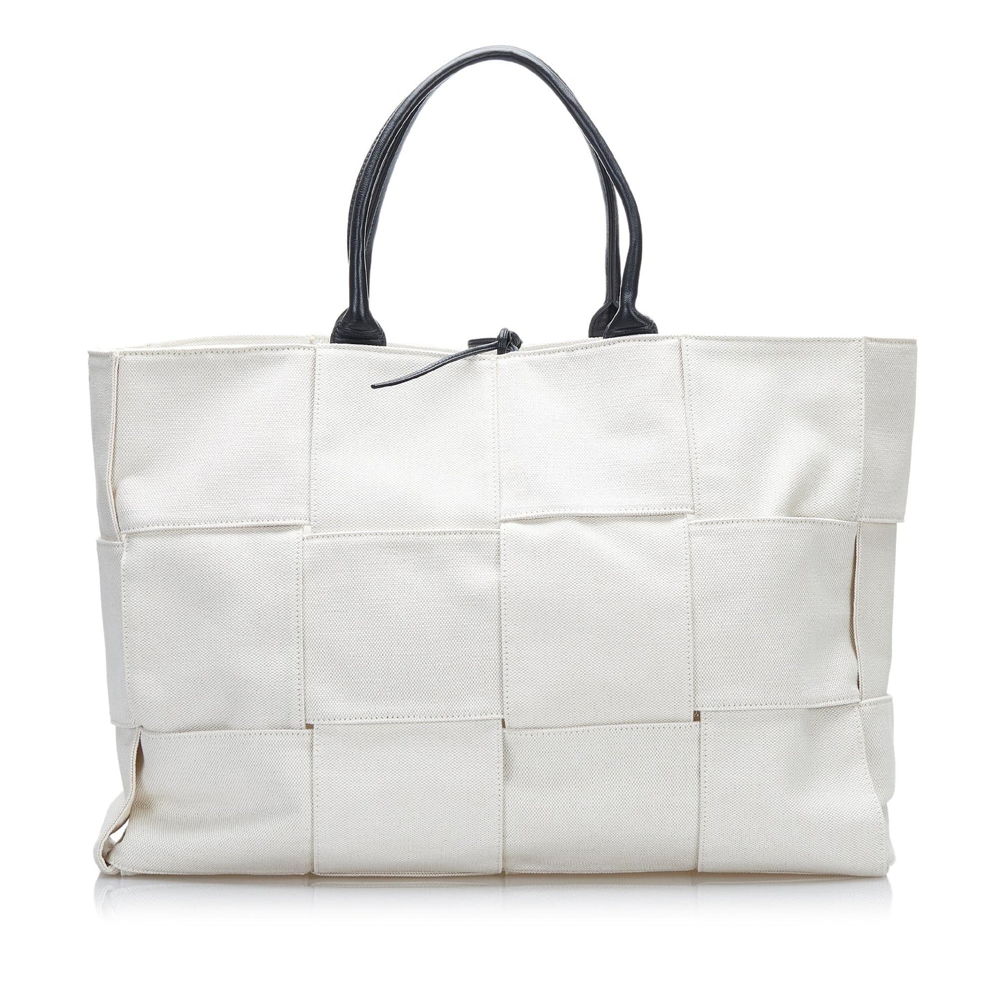 Luxury Bottega Veneta Large Canvas Arco Tote (SHG-36994)
