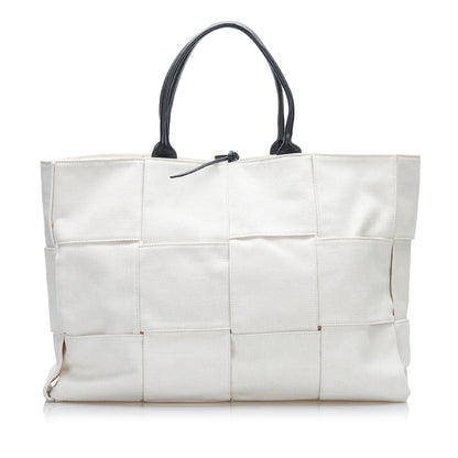 Luxury Bottega Veneta Large Canvas Arco Tote (SHG-36994)