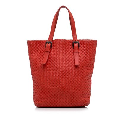 Luxury Bottega Veneta Large Intrecciato Cesta Tote Bag (SHG-GrWk33)