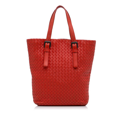 Luxury Bottega Veneta Large Intrecciato Cesta Tote Bag (SHG-GrWk33)