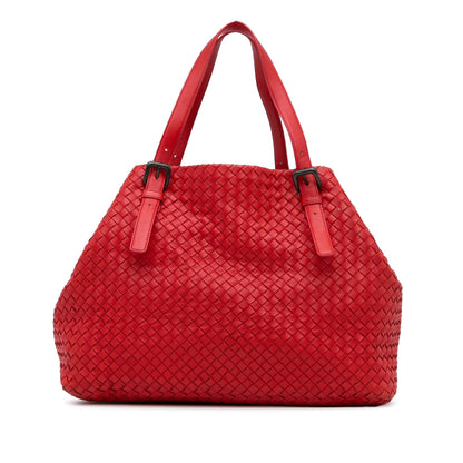 Luxury Bottega Veneta Large Intrecciato Cesta Tote Bag (SHG-iLfz5Y)