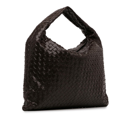 Luxury Bottega Veneta Large Intrecciato Hop Hobo (SHG-6f7QkJ)