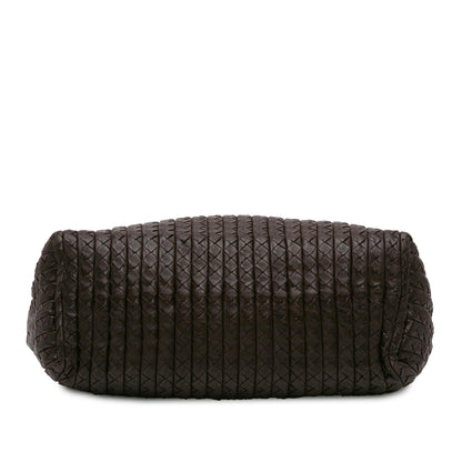 Luxury Bottega Veneta Large Intrecciato Nappa Natte Hobo (SHG-E8RHmj)