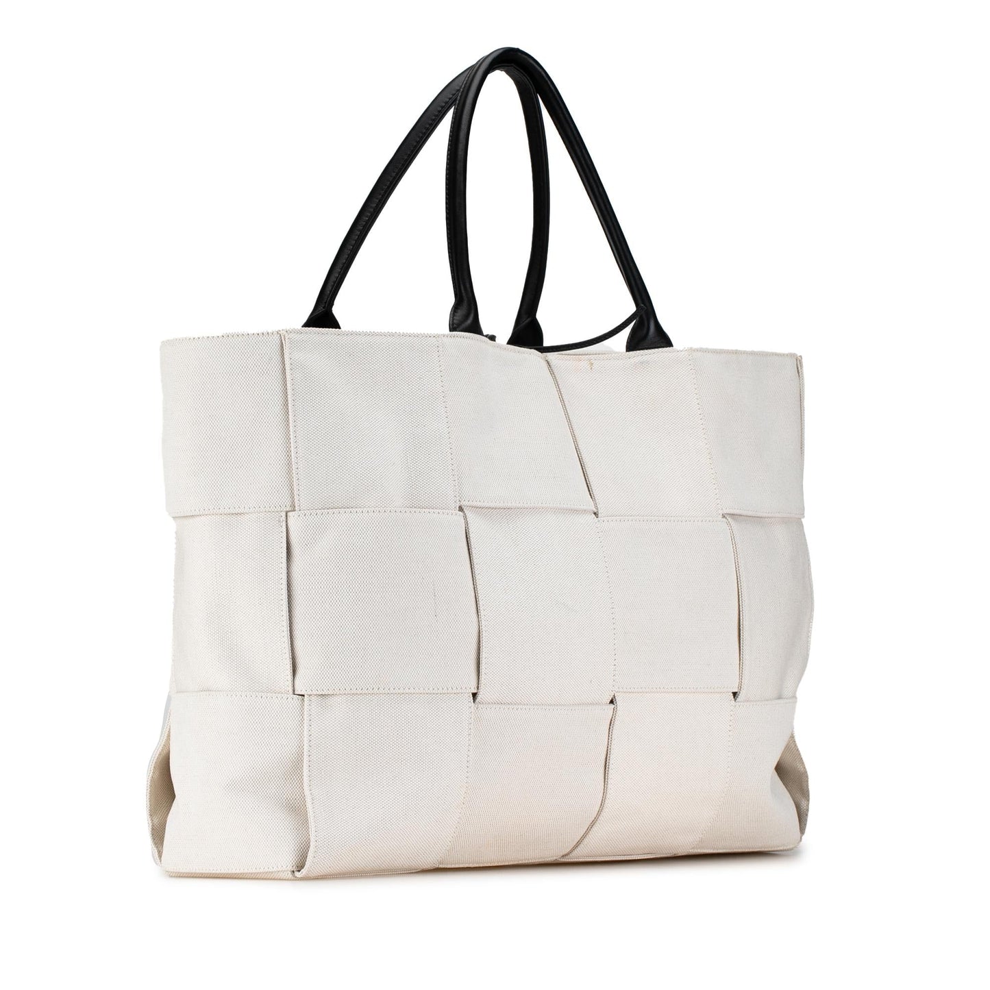Luxury Bottega Veneta Large Maxi Intrecciato Canvas Arco Tote (SHG-LPrhp9)