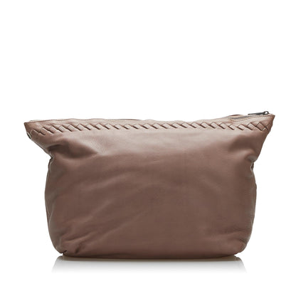 Luxury Bottega Veneta Leather Clutch (SHG-VEBBhm)