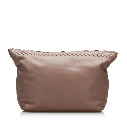 Luxury Bottega Veneta Leather Clutch (SHG-VEBBhm)