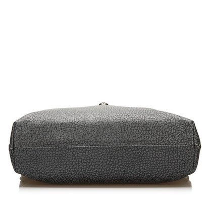 Luxury Bottega Veneta Leather Intrecciato Trimmed Business Bag (SHG-35299)