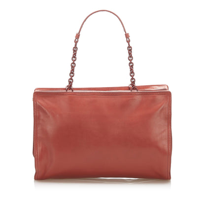Luxury Bottega Veneta Leather Shoulder Bag (SHG-22372)