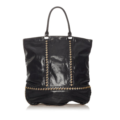 Luxury Bottega Veneta Leather Tote Bag (SHG-27522)