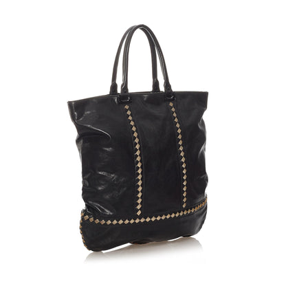 Luxury Bottega Veneta Leather Tote Bag (SHG-27522)