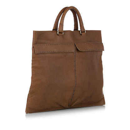 Luxury Bottega Veneta Leather Tote Bag (SHG-28844)