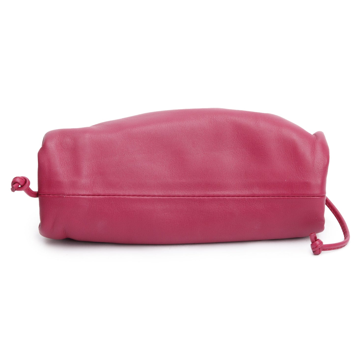 Bottega Veneta Maroon Intrecciato Leather Mini Pouch Crossbody