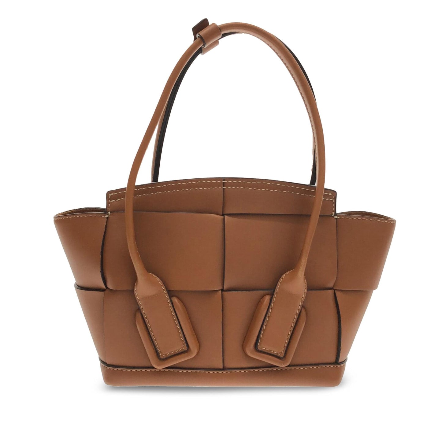 Luxury Bottega Veneta Maxi Intrecciato Mini Arco Satchel (SHG-kIORVX)
