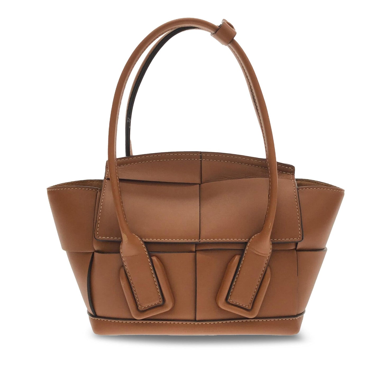 Luxury Bottega Veneta Maxi Intrecciato Mini Arco Satchel (SHG-kIORVX)