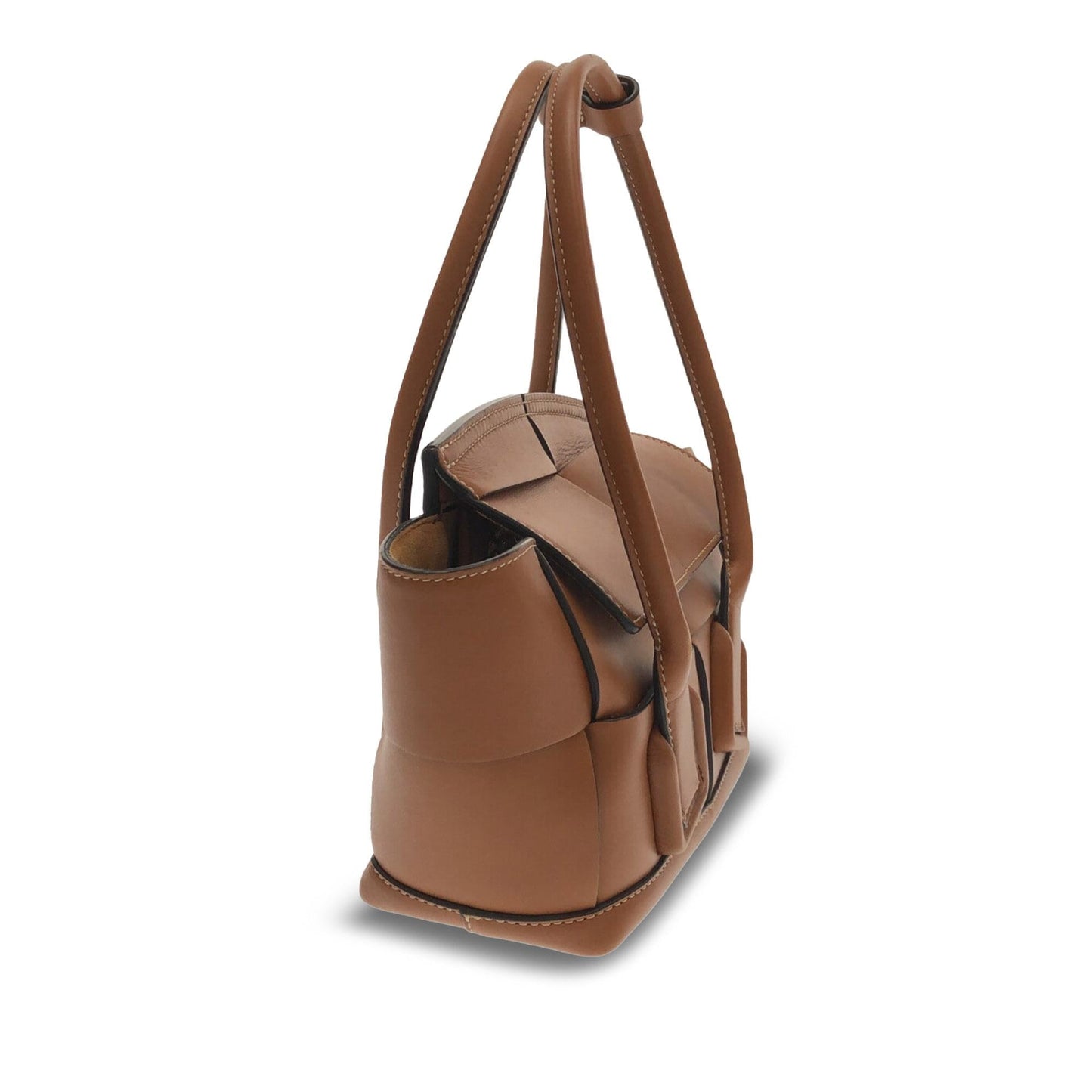 Luxury Bottega Veneta Maxi Intrecciato Mini Arco Satchel (SHG-kIORVX)