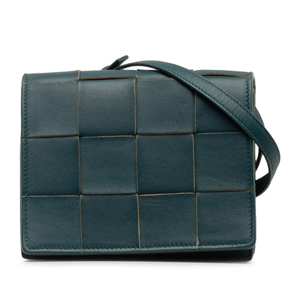 Luxury Bottega Veneta Maxi Intrecciato Mini Cassette Crossbody (SHG-SyAxrp)