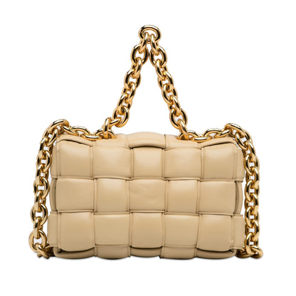Luxury Bottega Veneta Maxi Intrecciato Padded Cassette Chain (SHG-BvbV9I)