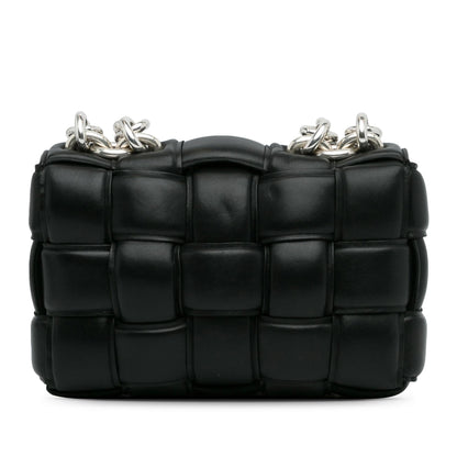 Luxury Bottega Veneta Maxi Intrecciato Padded Cassette Chain (SHG-wD104H)