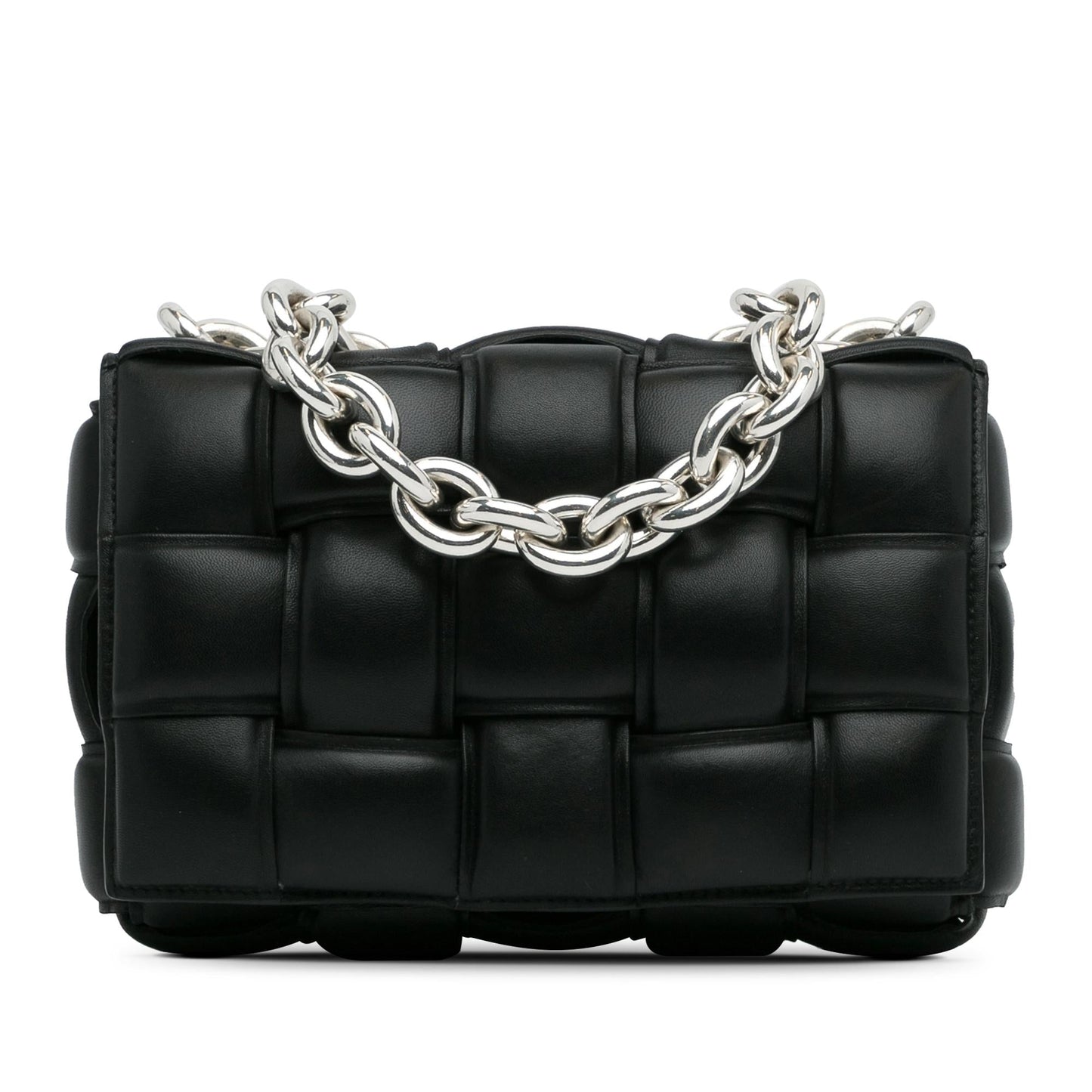 Luxury Bottega Veneta Maxi Intrecciato Padded Cassette Chain (SHG-wD104H)