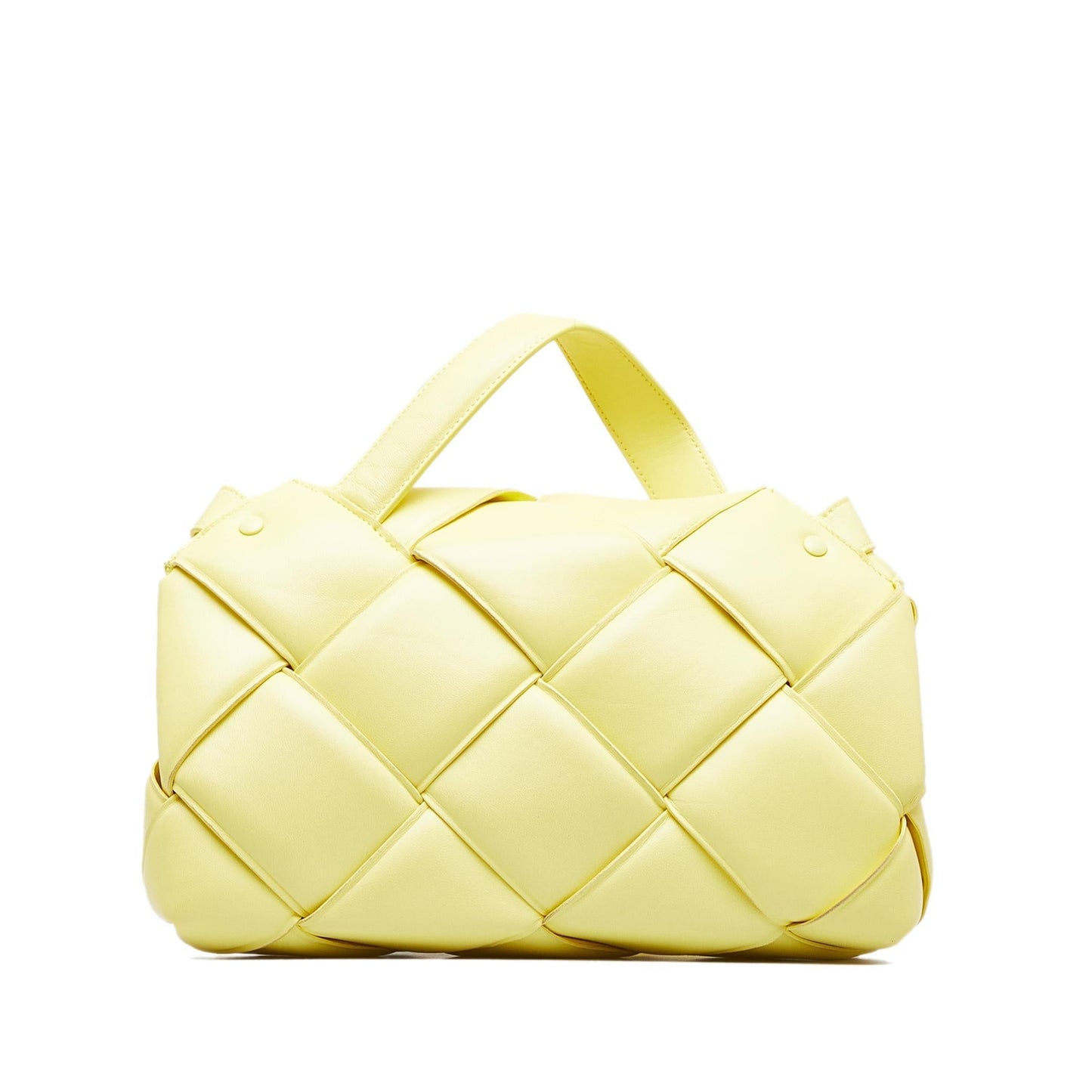Luxury Bottega Veneta Maxi Intrecciato Padded Leather Satchel (SHG-TXVGuv)