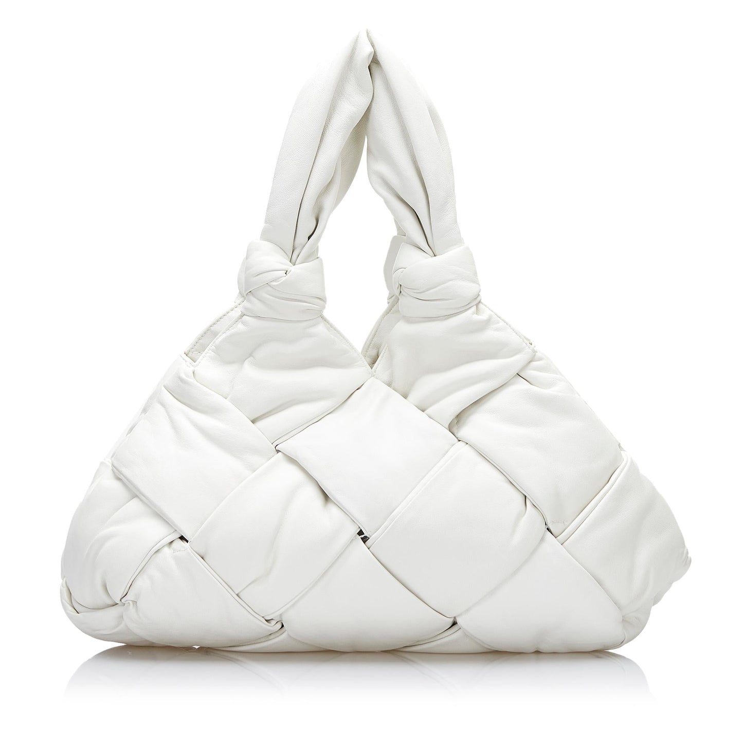 Luxury Bottega Veneta Maxi Intrecciato Padded Lock Tote (SHG-gYS5Vd)