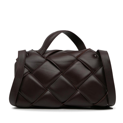 Luxury Bottega Veneta Maxi Intrecciato Padded Top Handle Bag (SHG-HVhsoo)
